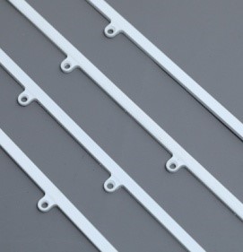 White Color Metal Invisible Rod for PVC Plantation Shutters Windows Hardwares Replacement Repair