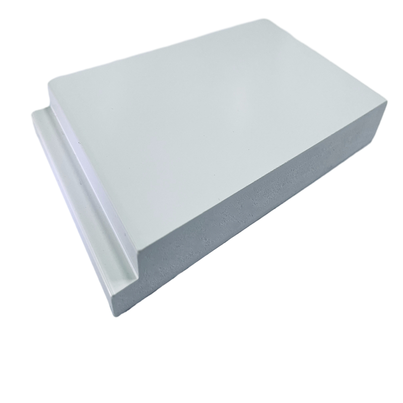 Wholesale Price 4 5/8*3/4 Inch Rail Reinforced Rail of PVC Plantation Shutters for Window Door Shutter Blind