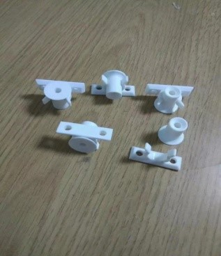 Plastic Poly Buckles for PVC Plantation Shutter Windows Doors Accessories