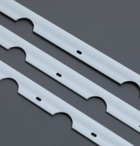 White Color Metal Invisible Rod for PVC Plantation Shutters Windows Hardwares Replacement Repair