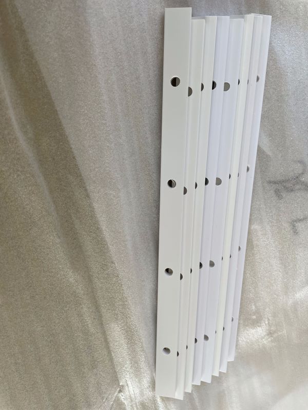 Manufacturer of Customized Size of Polymer Plantation Shutters Components