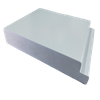 Manufacturer of Eco-friendly 5 7/8 Inch Big Rail for PVC Plantation Shutters
