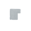 High Quality PVC Shutter Components L Frame Plastic Shutter Parts L Shape Frame Plantation Shutters Australia