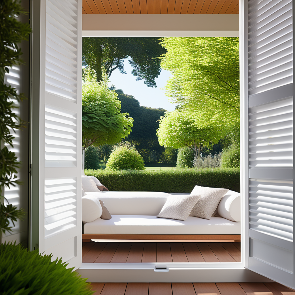 Wholesales Customized White PVC Plantation Shutters Windows Blinds Popular in The Australia Market
