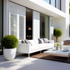 Wholesales Customized White PVC Plantation Shutters Windows Blinds Popular in The Australia Market