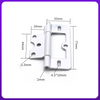 Short Lead Time Low Price China Manufacturer of Hydraulic Hinges Hardware Parts for PVC Plantation Shutters 