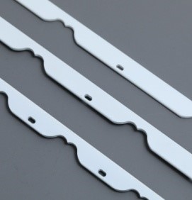 White Color Metal Invisible Rod for PVC Plantation Shutters Windows Hardwares Replacement Repair
