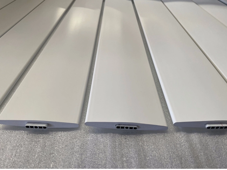 Modern Eco-friendly 2.5inch Reinforced Louver for PVC Plantation Shutters