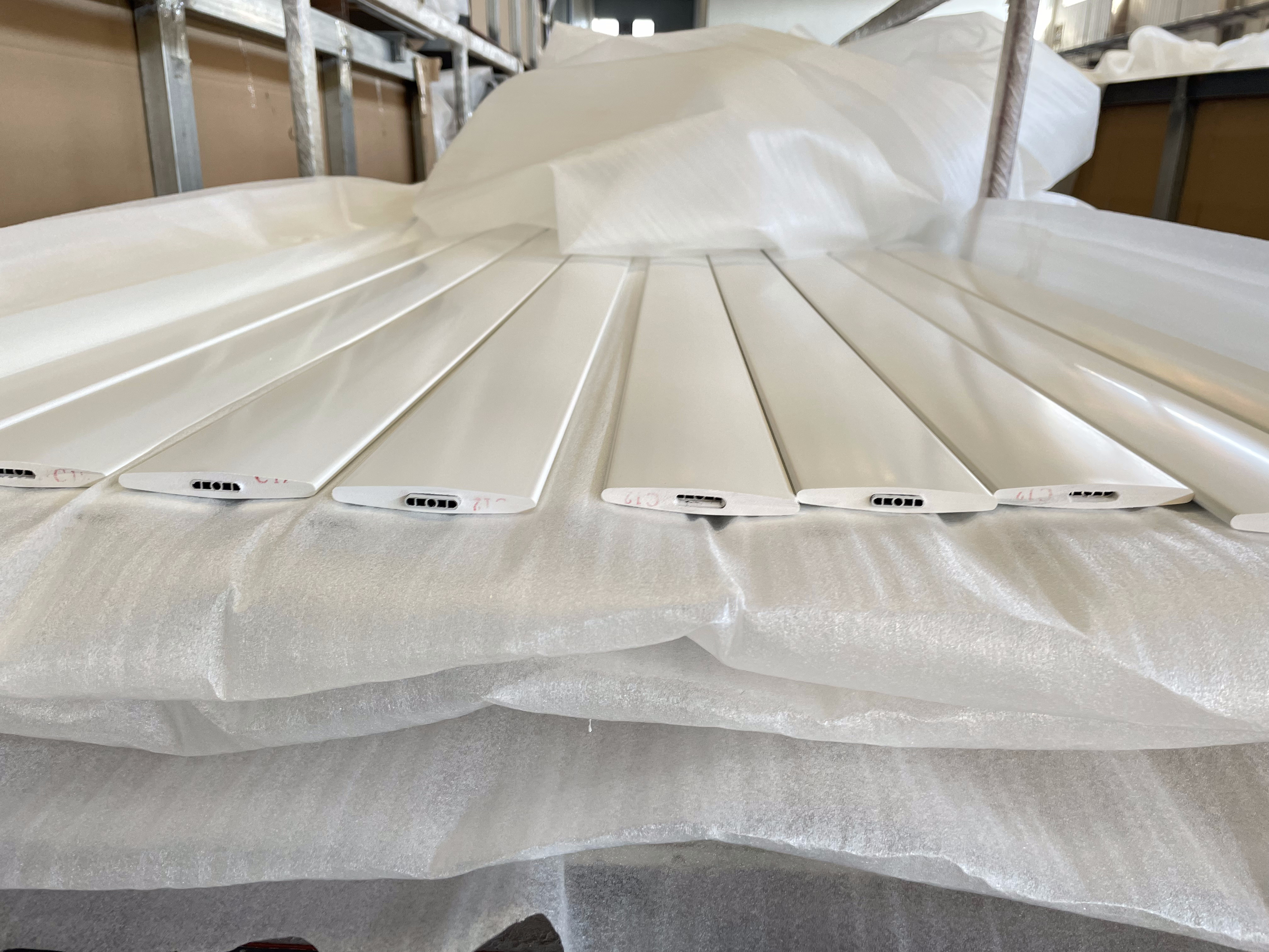 22th,Jan,2024 delivery of Polymer plantation shutters compenents
