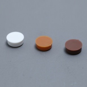 Plastic Hole Plugs Round End Cap Rectangular Square Button Plugs Screw Cap Drilling Cover Plugs for Plantation Shutters Windows hardware