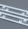 White Color Metal Invisible Rod for PVC Plantation Shutters Windows Hardwares Replacement Repair