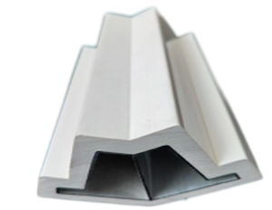 China Factory Poly 135degree Corner Post Poly Components for PVC Plantation Shutters Windows 