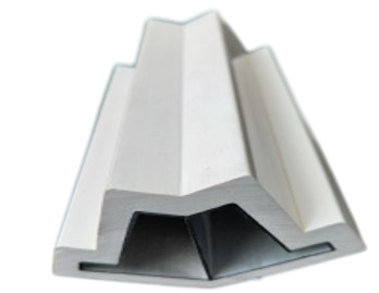 China Factory Poly 135degree Corner Post Poly Components for PVC Plantation Shutters Windows 