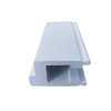 China Professional Factory of PVC Plantation Shutters Components 2inch Rabbeted Stile for North America Market