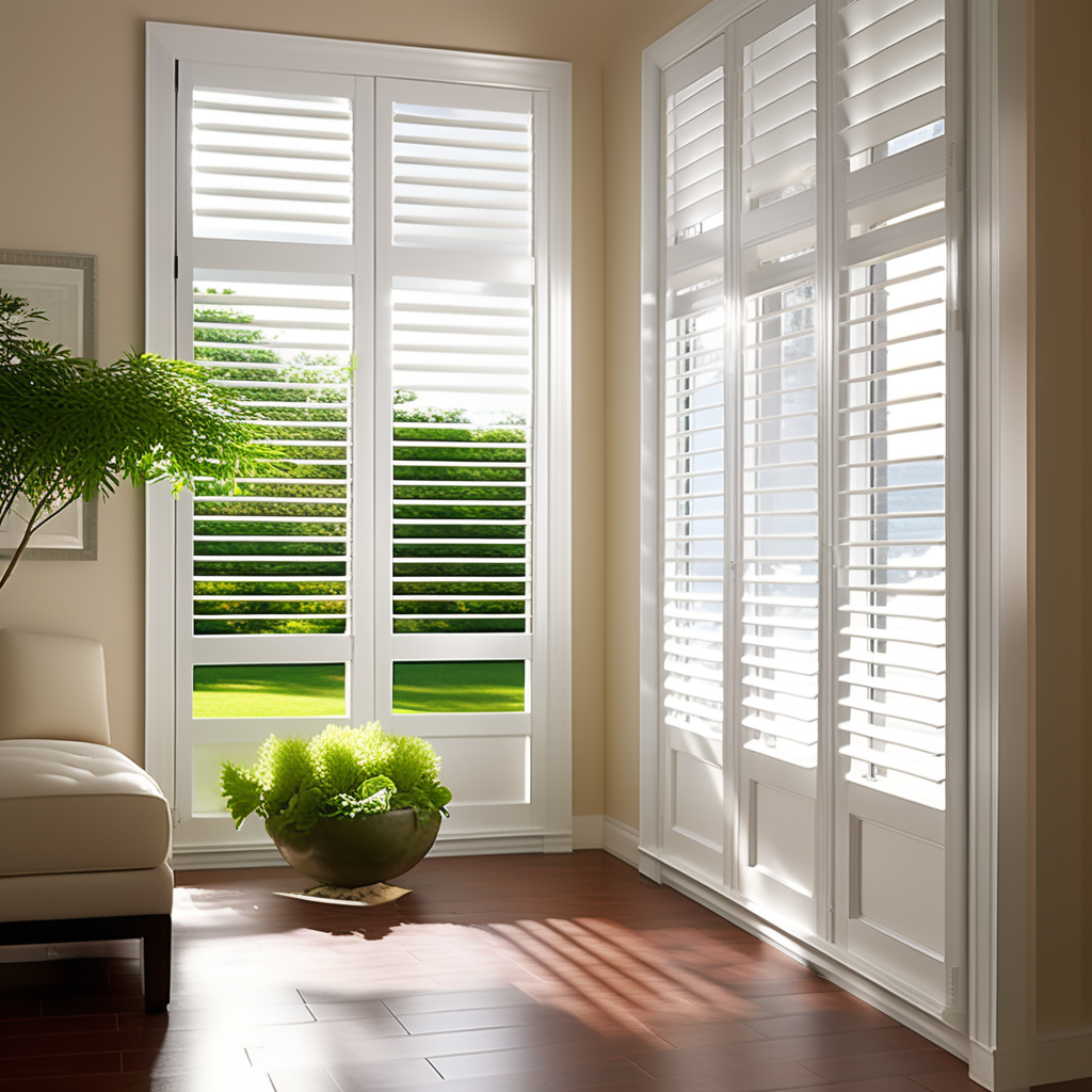 China Factory Direct Vinyl Plantation Shutters Short Lead Time with Reasonable Price