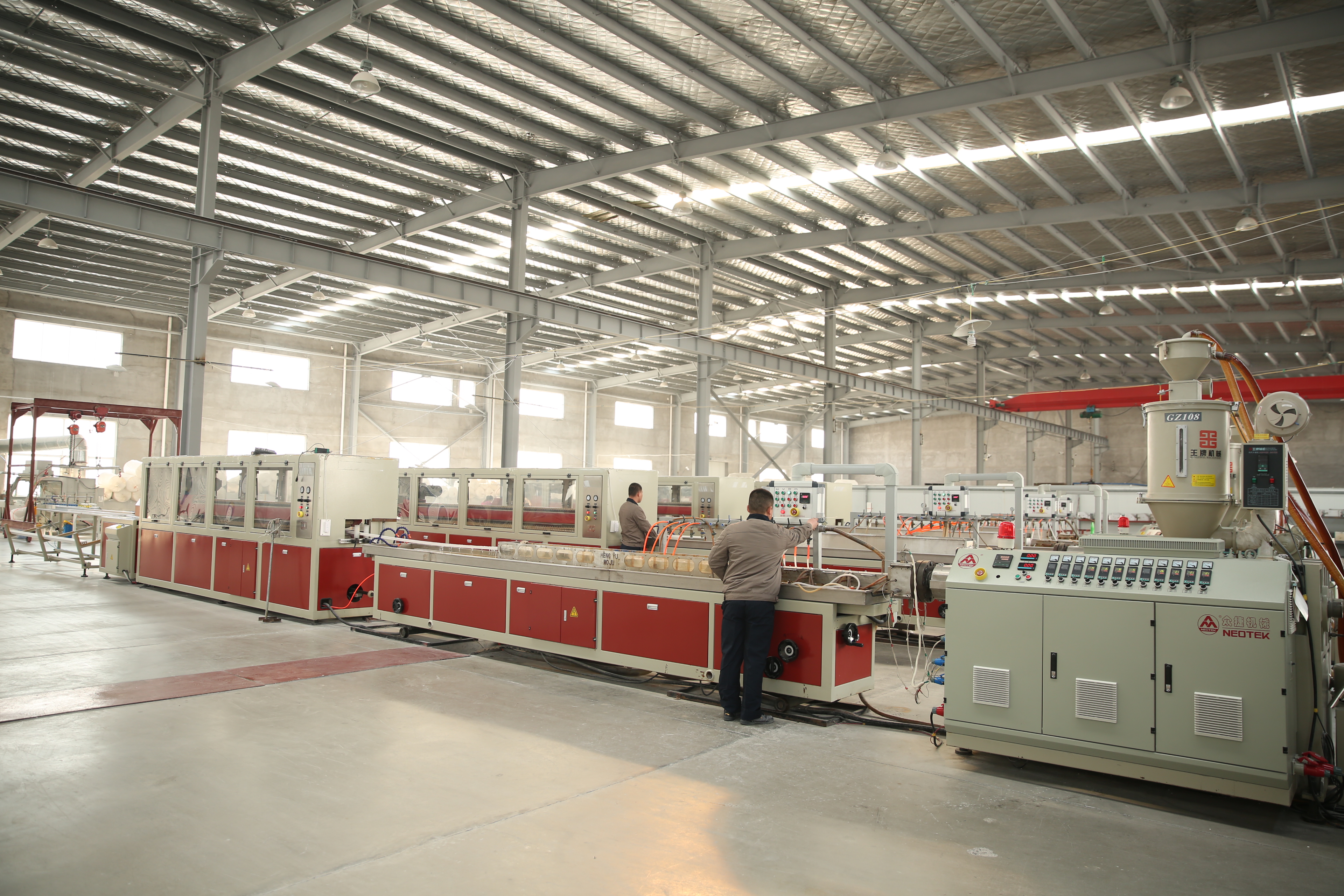 The Main Process of PVC Pantation Shutter Components