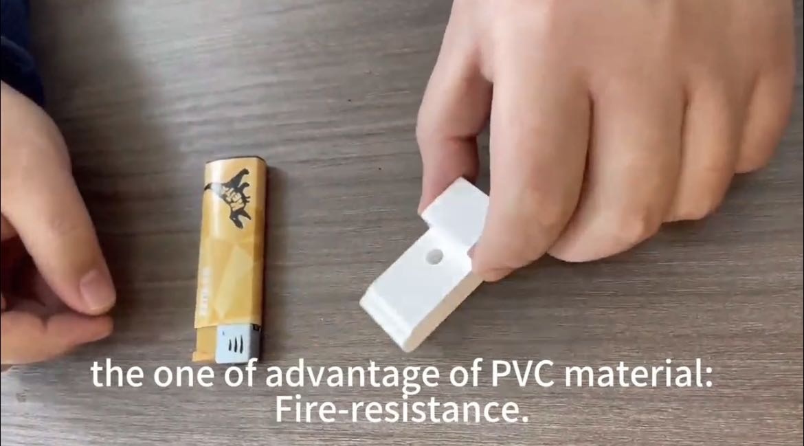 Fire-retardant Test of PVC Plantation Shutters Parts
